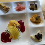 野菜が主役の古民家レストラン 花果菜 - そうめんうりが珍しい！ナスの桃のマリネ合いますよ！