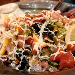 玉河 三鷹店 - コリコリ海藻と魚介のサラダ