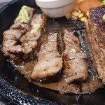 いきなりステーキ - 卓上辛口ソースをかけてみました！