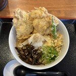 うどん松もと - とり天おろしぶっかけ（冷） 1,166円