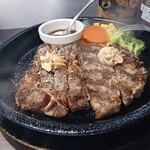 いきなりステーキ - ワイルドステーキ150g&ワイルドハンバーグ150g