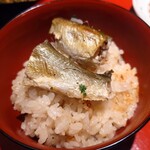 加賀屋 - 鮎釜御飯