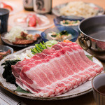 Niimura - 山形豚しゃぶ食べ放題コース「梅」