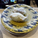 佐渡廻転寿司 弁慶 - こちらで絶対注文する「活ばい貝」。この食感はやめられない！