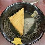 杉井酒店 - 厚揚げ　こんにゃく