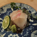 タキギヤ - タキギヤ(鯛の昆布〆)