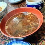 なか川 - 赤だし　150円／絶品とん汁