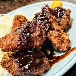 なか川 - 一口かつ　650円