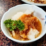 なか川 - みぞれ和え　500円