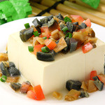 Century egg tofu