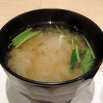 割烹 大田川 - 2014.3味噌汁