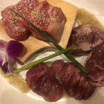 仙台牛焼肉 バリバリ - 三宝盛り