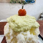 こひる庵 - つやっつやの飴がけトマトは最後にいただく♡