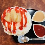 こひる庵 - ソルダムの赤があざやか〜╰(*´︶`*)╯♡