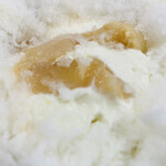 こひる庵 - 桃コンポートも5個くらいあった♡おいしっ〜‼︎