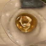 串揚げ タケナカ - 何かに雲丹が乗ったジュレ