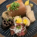 兎の家 - 料理写真:おでん６点