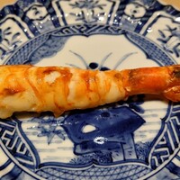 すし 良月 - 牡丹海老の炭火焼