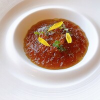 THE GRAND 47 - ミナミマグロのアスピック　ナスのパヴァロワとピストゥ