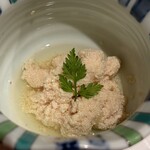 割烹きむら - たらこではありません。ハモの子です。
                                初めて食べました。