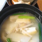 和食 桐のや - お味噌汁