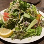 酒場 がんぎ屋 - 瀬戸内レモン風味じゃこサラダ