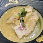 奈良 - 豚肉の味噌ドレッシング