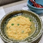 奈良 - 鱧の子の玉子綴じ