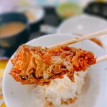 三峯神社興雲閣 - しいたけは肉厚