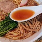 中華料理 幸楽 - ラーメン520円＋餃子490円