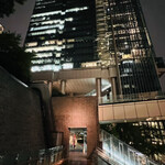 鮨 さいとう - 店舗の外より見える景色