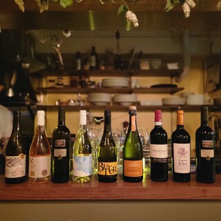 料理を引き立てる豊富なグラスワイン♪