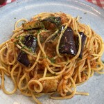 リストランテ クロ - 茄子とツナのトマトソースパスタ