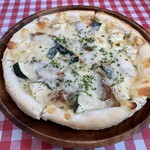 リストランテ クロ - ズッキーニのチーズピッツァ