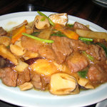 龍門 - 牛肉のカキソース炒め