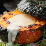 【季節限定】まるごとカボチャde豆乳味噌グラタン