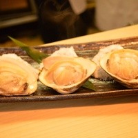 ハマグリ塩焼き