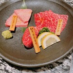焼肉 宮中 - トモサンカク、カメノコ、マルカワ