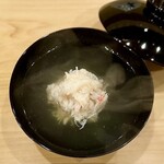 川田 - 2024.6.  毛蟹のお椀