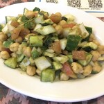 インド料理 パリワル - 値上げしたけど美味しいから無問題なチャナサラダ(¥540)