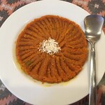 インド料理 パリワル - 芸術的なにんじんハルワ(¥380)
