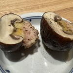 地葉 いずみ - 椎茸肉詰め