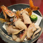 旬菜処 びいどろ - びいどろ(グルクン唐揚げ)