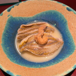 旬菜処 びいどろ - びいどろ(ニセクロホシフエダイのにごり酒バター煮)