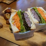軽井沢ベジビエ - べジビエバーグサンド