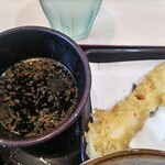 ゆで太郎 もつ次郎 - 海老天