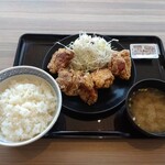 吉野家 - からあげ定食　大盛