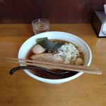 ココロ - あっさり味玉ラーメン　ネギトッピング