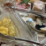 美国観光ハウス - 鮑もコリコリ