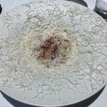 山地陽介 - アオリイカのカルボナーラ